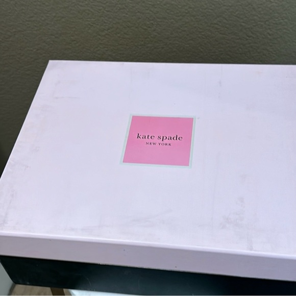 NWT Kate Spade Leather Snakeskin Platform Sandals - Picture 8 of 9